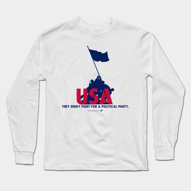 USA Forever Long Sleeve T-Shirt by trevorb74